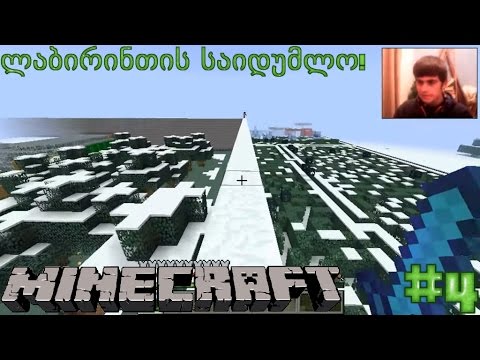 ლაბირინთის საიდუმლო! | Minecraft: The Maze #4 (რუკის გასვლა)[დასასრული]