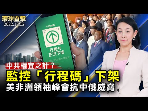 中共迫于民间压力，下线电子监控“行程码”；美国举办非洲领导人峰会，对抗中俄影响扩张；秘鲁示威，两人死亡，新总统宣布紧急状态；获奖电影《演员梦》，在台北首映，感动观众【 #环球直击 】