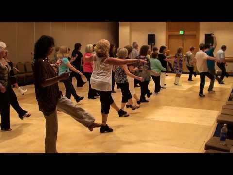 SWEET HEAVEN LINE DANCE at FITS 2010 with Ira, John Robinson, Scott Schrank & Marilyn McNeal