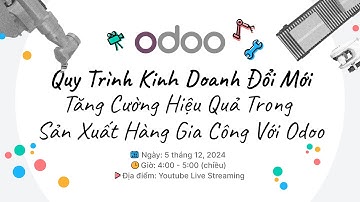Quy Trình Kinh Doanh Đổi Mới: Tăng Cường Hiệu Quả Trong Sản Xuất Hàng Gia Công Với Odoo (Vietnamese)
