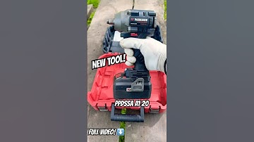 New tool from Lidl! PPDSSA A1 20v Parkside Performance impact wrench. Review and modification!