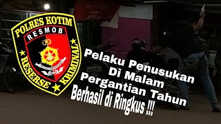 Dua pelaku Penusukan di kota Sampit berhasil di Ringkus oleh Tim RESMOB POLRES KOTIM !!