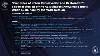 Frontlines of Urban Conservation and Restoration - Section 1