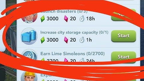 SimCity - Storage Task