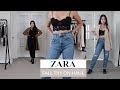 MASSIVE Zara Fall/Autumn 2020 [Petite] Try On Haul // Pt. 1 (jeans, slacks, skirts, knit sets)