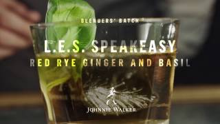 Johnnie Walker Blenders Batch Red Rye - L.e.s Speakeasy