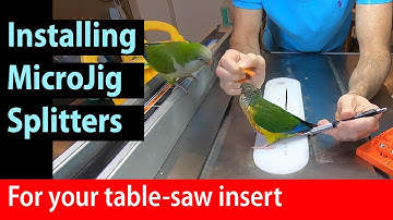 Install MicroJig Table Saw Splitters - Everything You Need to Know