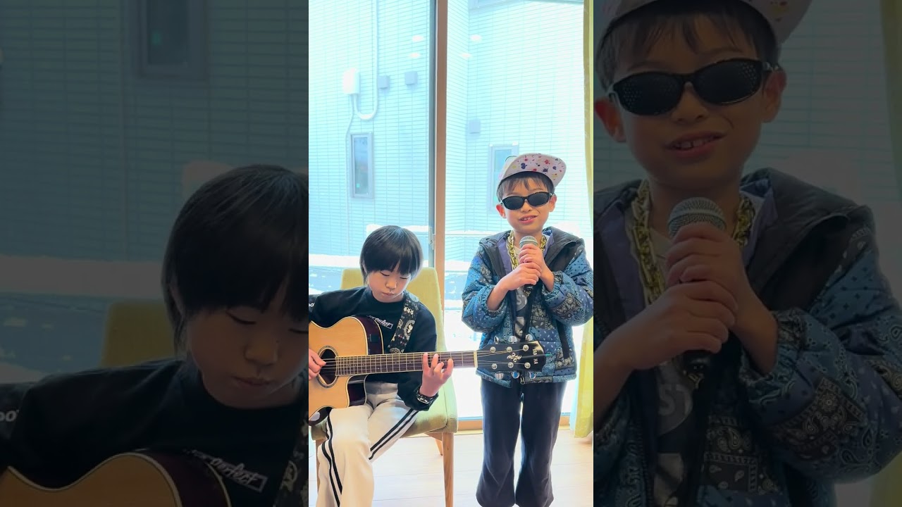 8歳ラッパー⛄️Dragon Ash - Grateful Days featuring Aco, Zeebra カバー