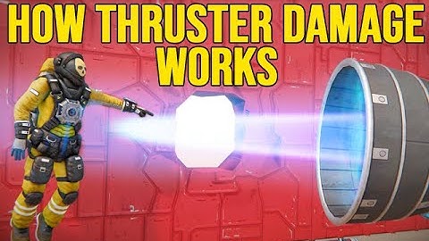 Thruster Damage Revealed 🚧 DAMAGE TESTING !!!  - Space Engineers