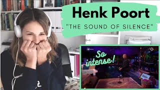 REACTING to Henk Poort 'The Sound of Silence' Live