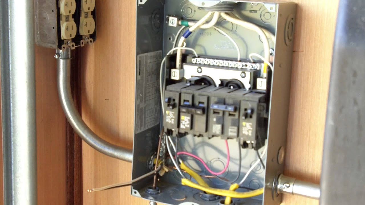 Wiring a new 110 Volt Circuit in my smsll woodshop - YouTube