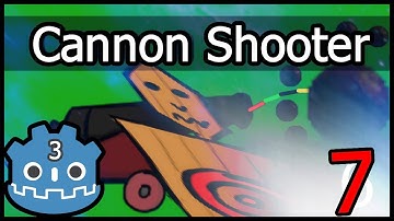 From Godot 2 to Godot 3 ►Cannon Shooting ► Godot Engine Tutorial ► Part 7