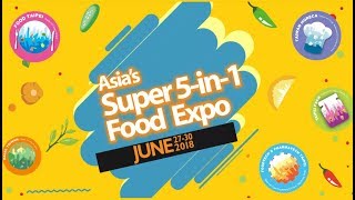 2018年台北國際食品五合一展參展規模創高峰