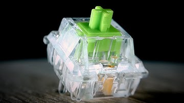 Glorious Raptor Clicky switch Sound Test | Louder than Kailh BOX Jade!