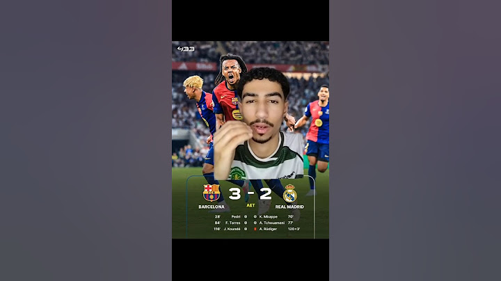 ملخص مباراة ريال مدريد وبرشلونة 3-2 هدف كوندي