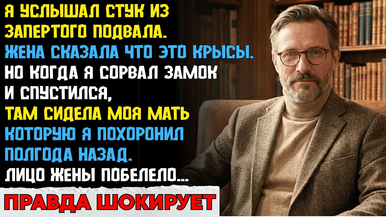 Я оплакивал мать полгода а жена кормила её в подвале под моими ногами