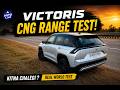 Maruti Suzuki Victoris CNG Range test #autolive #marutisuzuki