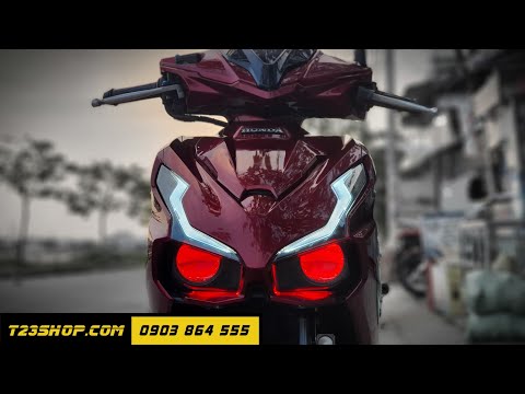 Video Airblade AB 2020 2022 Độ Đèn Bi Cầu 70W Khủng Nhất... - youtube