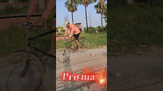 Noob vs Pro vs Pro Max Cycle Stunts! 🚲🔥 #ytshorts #stunt #trending #cycling #viralvideo #nobatidao