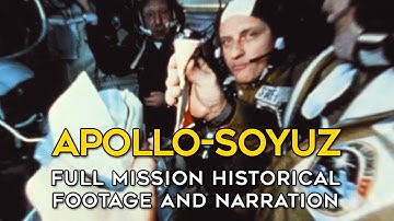 Apollo-Soyuz Full Mission - Footage, Narration, Audion, Leonov, Stafford, Kubasov, Brand, Slayton
