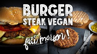 Burger Vegan Steak Maison Aux Pst