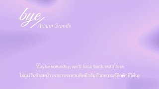 thaisub Ariana Grande  Bye  Altare Remix