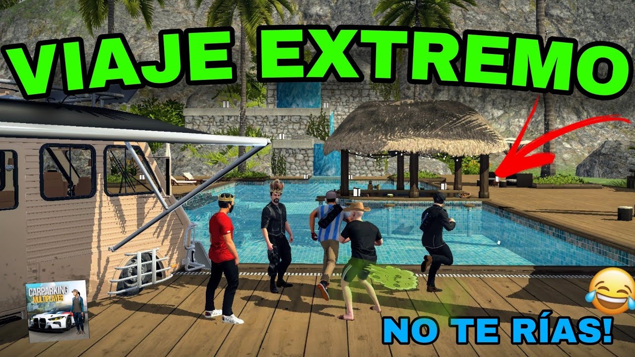 SALI DE VIAJE CON MIS SUSCRIPTORES EN Car Parking Multiplayer 🤣🔥 *sale mal*