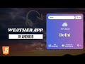 How to make weather app in javascript | Free Weather API