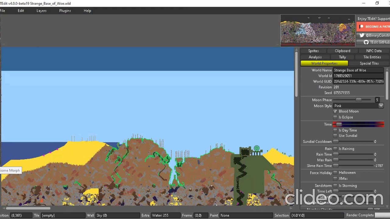 How to remove corruption terraria teditor youtube
