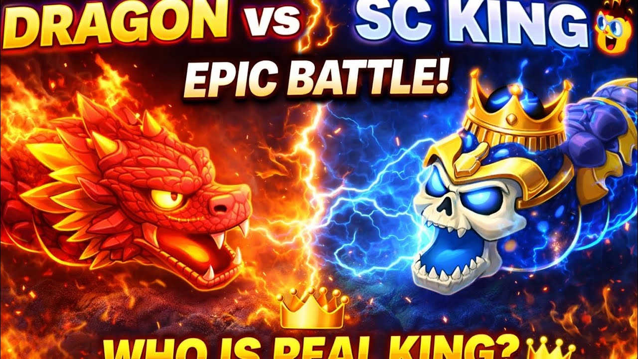 Bus Skin OP! 😱 LV 4872 Pro Player vs BOSS | Crazy Snake Clash Gameplay 🔥2️⃣ LV 4872 Unstop#gaming 