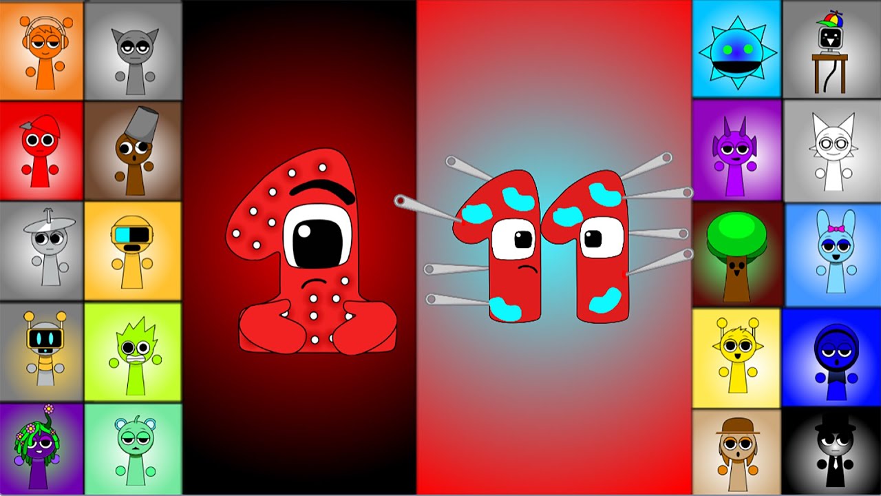 Incredibox Sprunki Band But NORMAL vs Phobialand Band (Acarophobia - Bullyophobia )  Remastered !