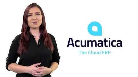 Acumatica 2018 R1: Project Screen Overview - A Cortekx Snack Video