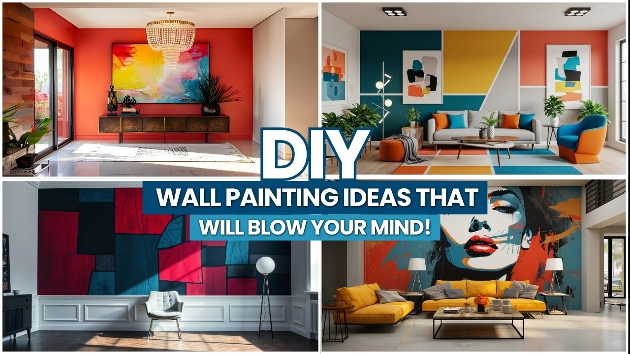 🎨 DIY Wall Painting Ideas That Will Blow Your Mind! | 2026 Home Decor Hacks