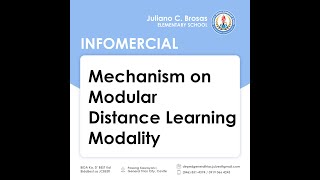 Mechanism on Modular Distance Learning Modality