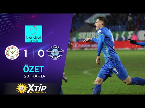 Merkur-Sports | Ç. Rizespor (1-0) Y. A. Demirspor - Highlights/Özet | Trendyol Süper Lig - 2023/24