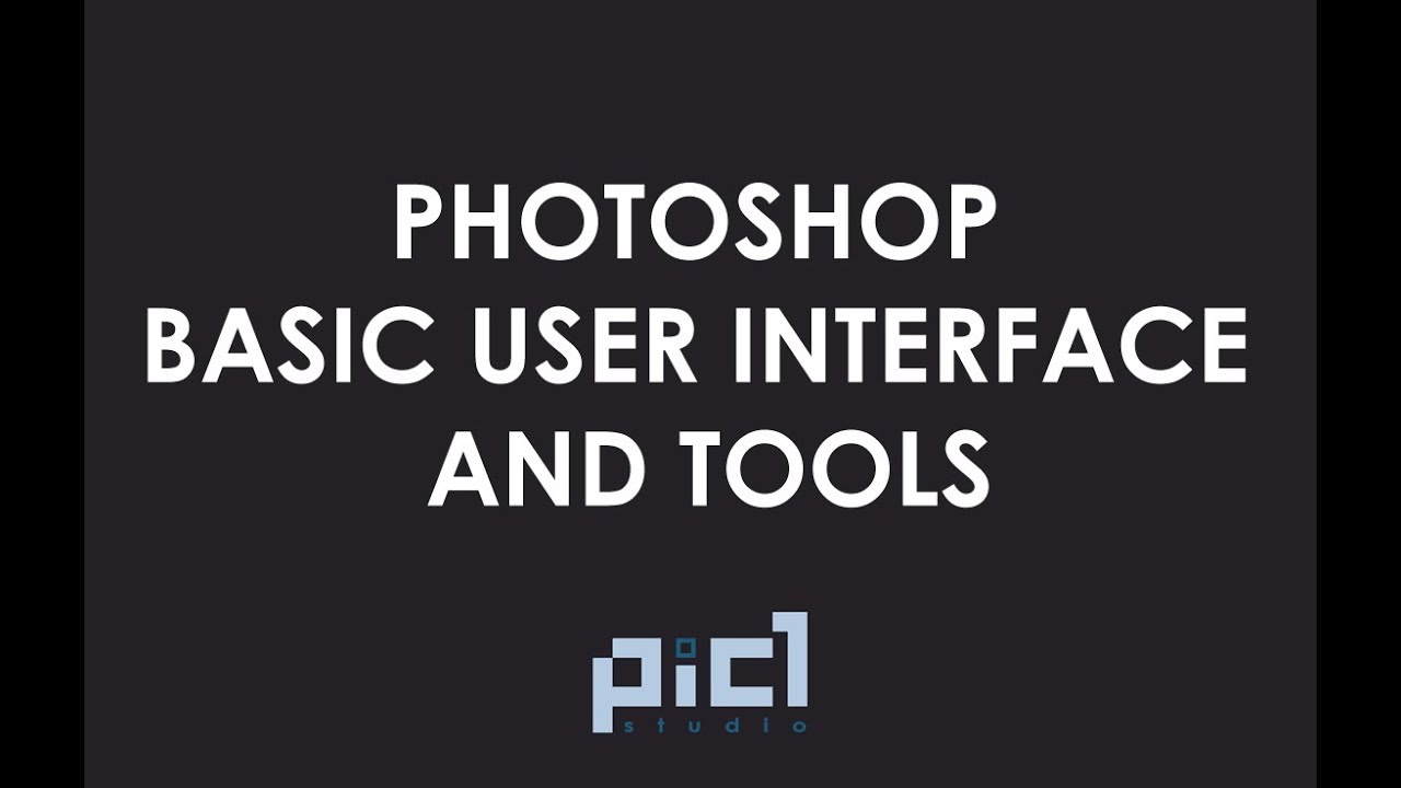 Pic1 - Basic Photoshop Tools & User Interface - YouTube