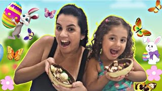 QUEM FAZ O MELHOR OVO DE PÁSCOA RECHEADO | Olha o que aconteceu!!! Laurinha Almeida