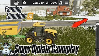 Farming Simulator 20 Snow Update 🤩🤩 screenshot 4
