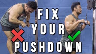 10 Tricep Pushdown Mistakes and How To Fix Them