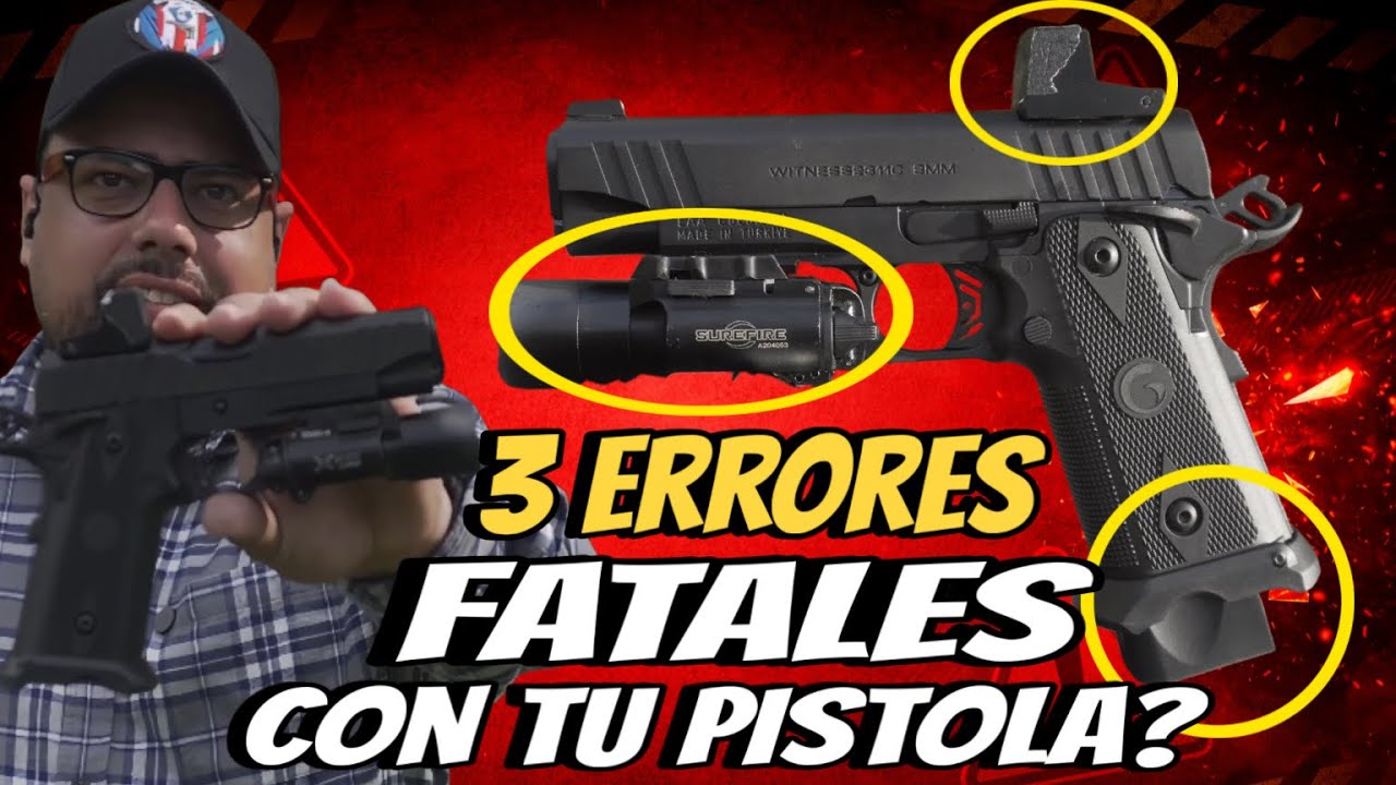 3 Cosas para tu Arma que Nadie te dice