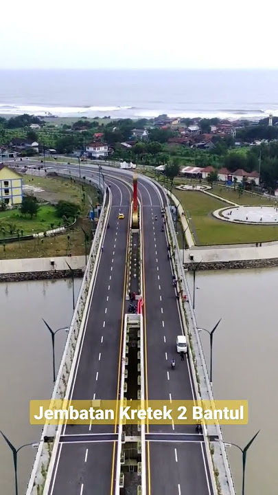 Jembatan Kretek 2 Bantul dibuka