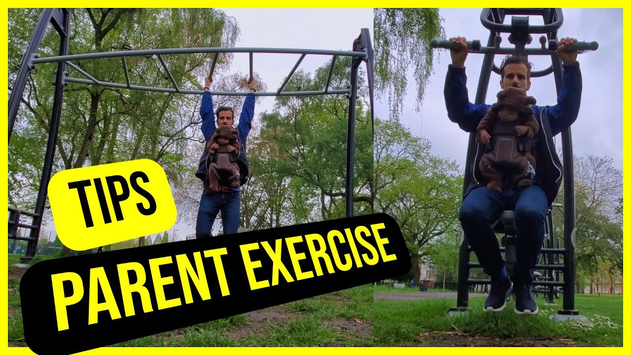 1 Tip for Exercise with a Newborn Baby - YouTube