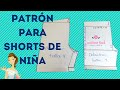 como  hacer facil  short de Niña paso a paso✨