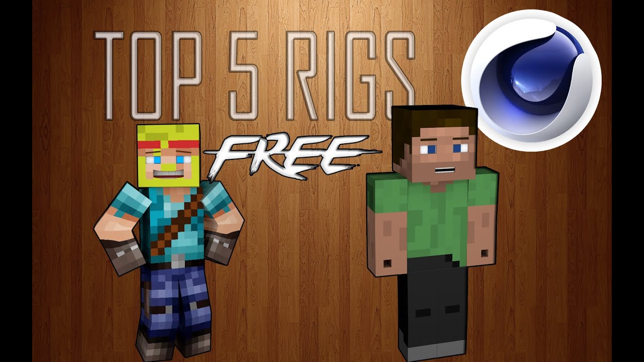 Top 5 Rigs Gratis de minecraft pro Cinema 4d - YouTube