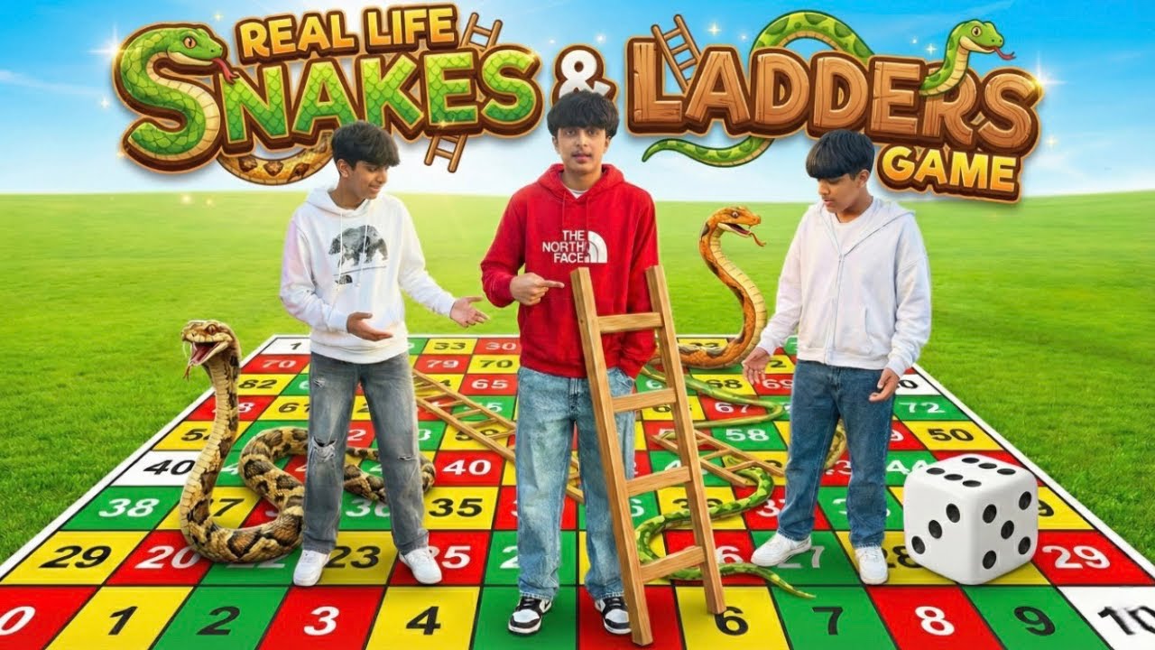 PLAYING A BOARD GAME IN REAL LIFE... **MUST WATCH**