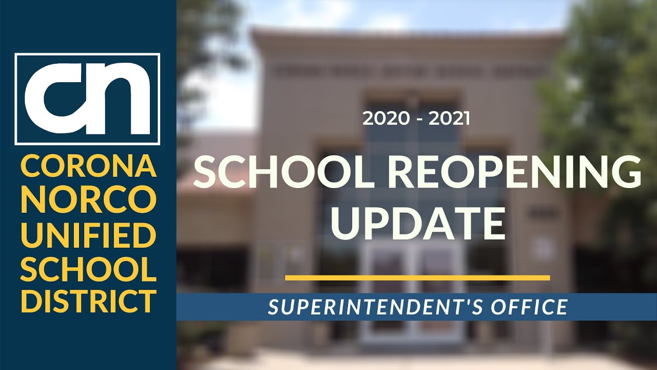 cnusd-school-reopening-update-september-11-2020-youtube