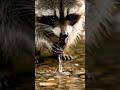 "This is what calm looks like.” 😊🌿.#wildlife #asmr #raccoon #animals