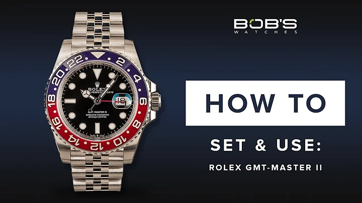 How To Use Your Rolex GMT-Master II - Set & Change Time, GMT | Bob's Watches