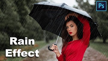 How To Create Rain In Photoshop | Photoshop Tutorial