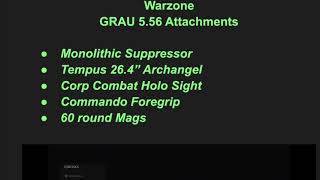 WITH THE DMR NERF HAS THE GRAU 5.56 MADE ITS META RETURN BYG’s Load out. No recoil heavy hitting.